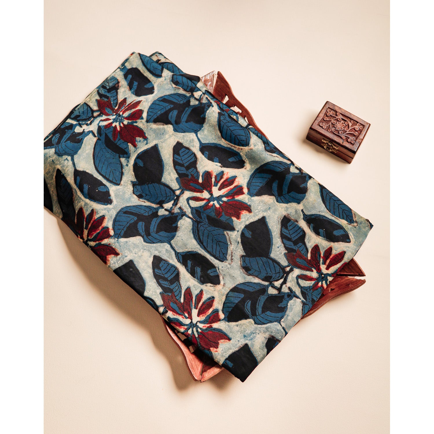 MODAL SILK VANASPATI PRINTED FABRIC