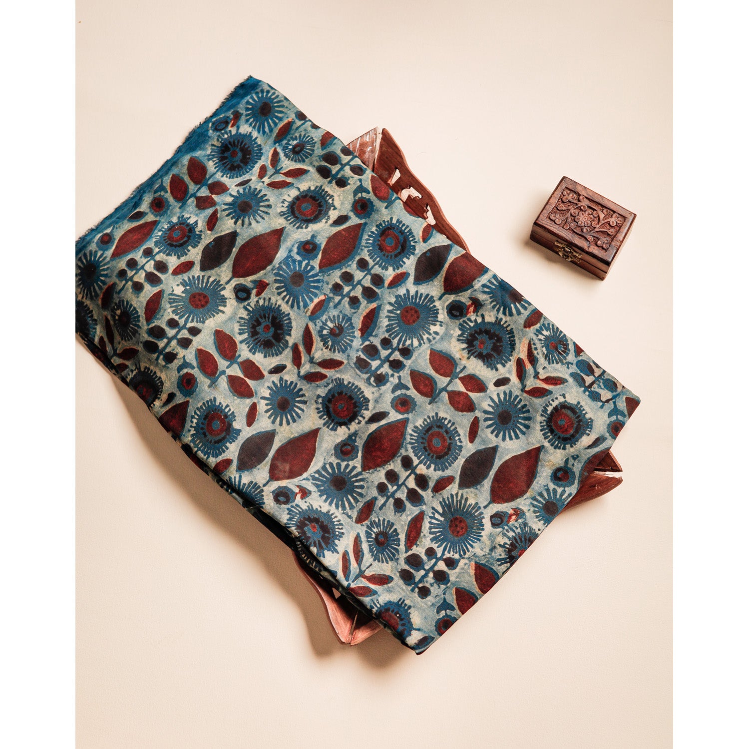 MODAL SILK VANASPATI PRINTED FABRIC