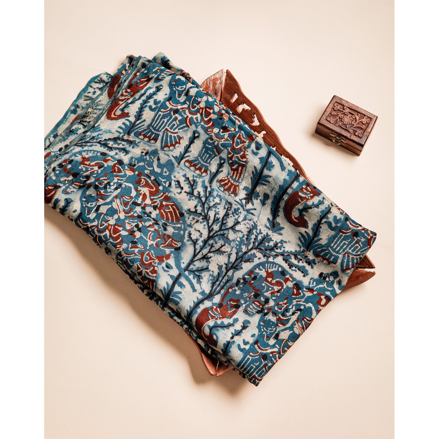 MODAL SILK VANASPATI PRINTED FABRIC