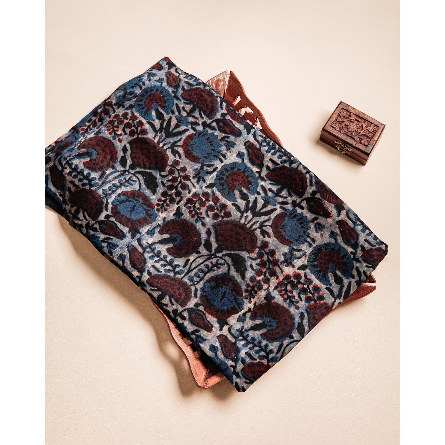 MODAL SILK VANASPATI PRINTED FABRIC