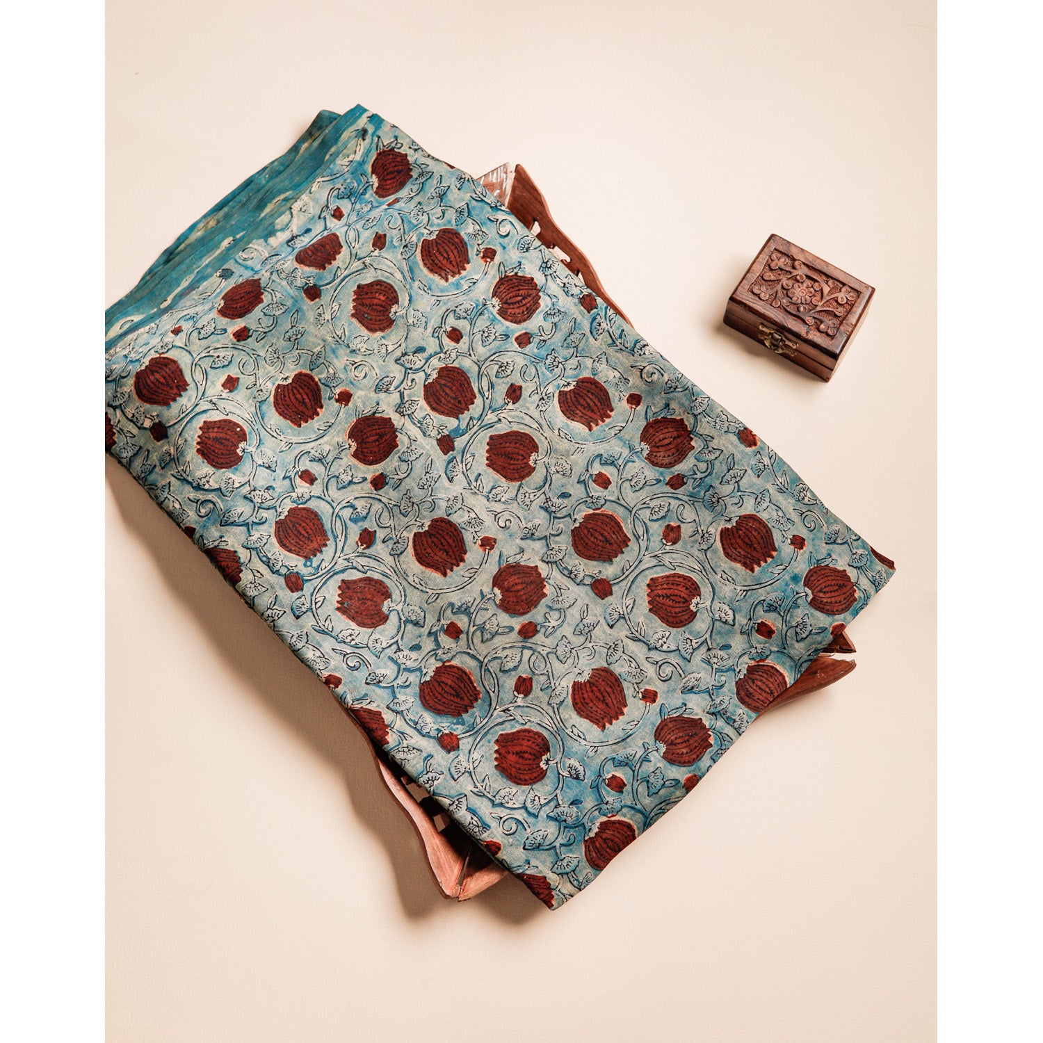 MODAL SILK VANASPATI PRINTED FABRIC