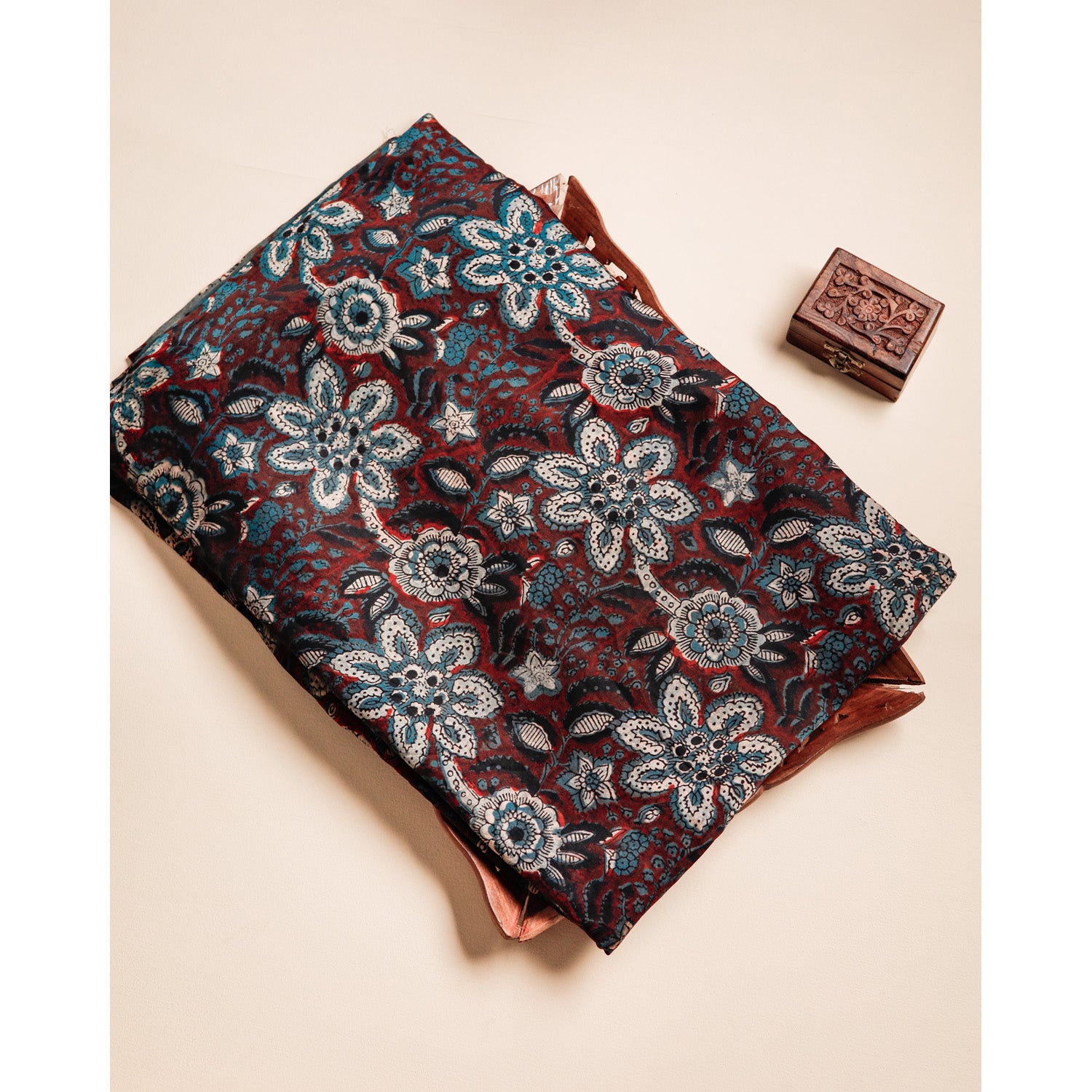 MODAL SILK VANASPATI PRINTED FABRIC