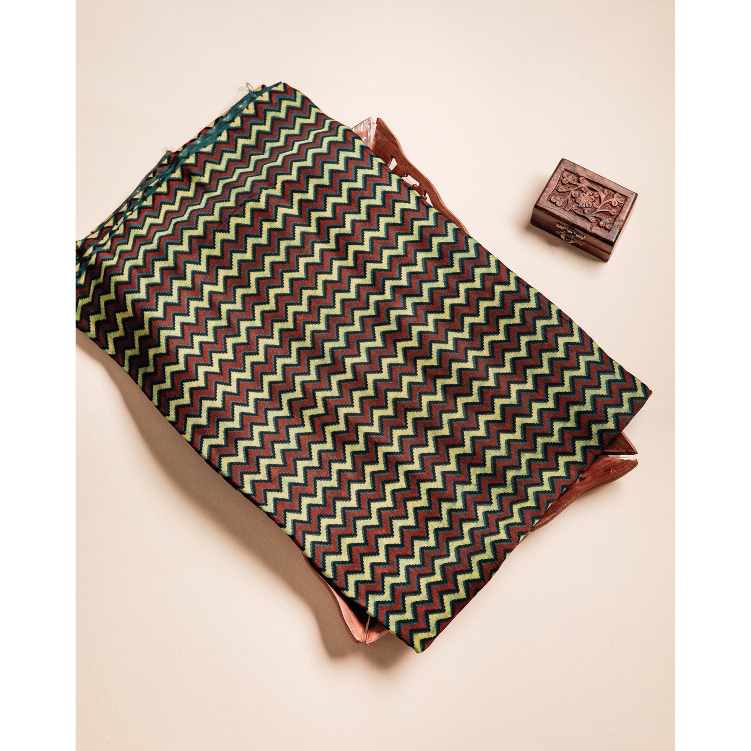 MODAL SILK VANASPATI PRINTED FABRIC