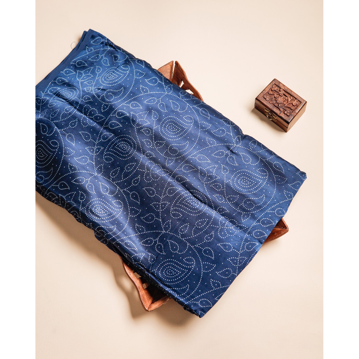 MASHRU SILK PRINTED FABRIC