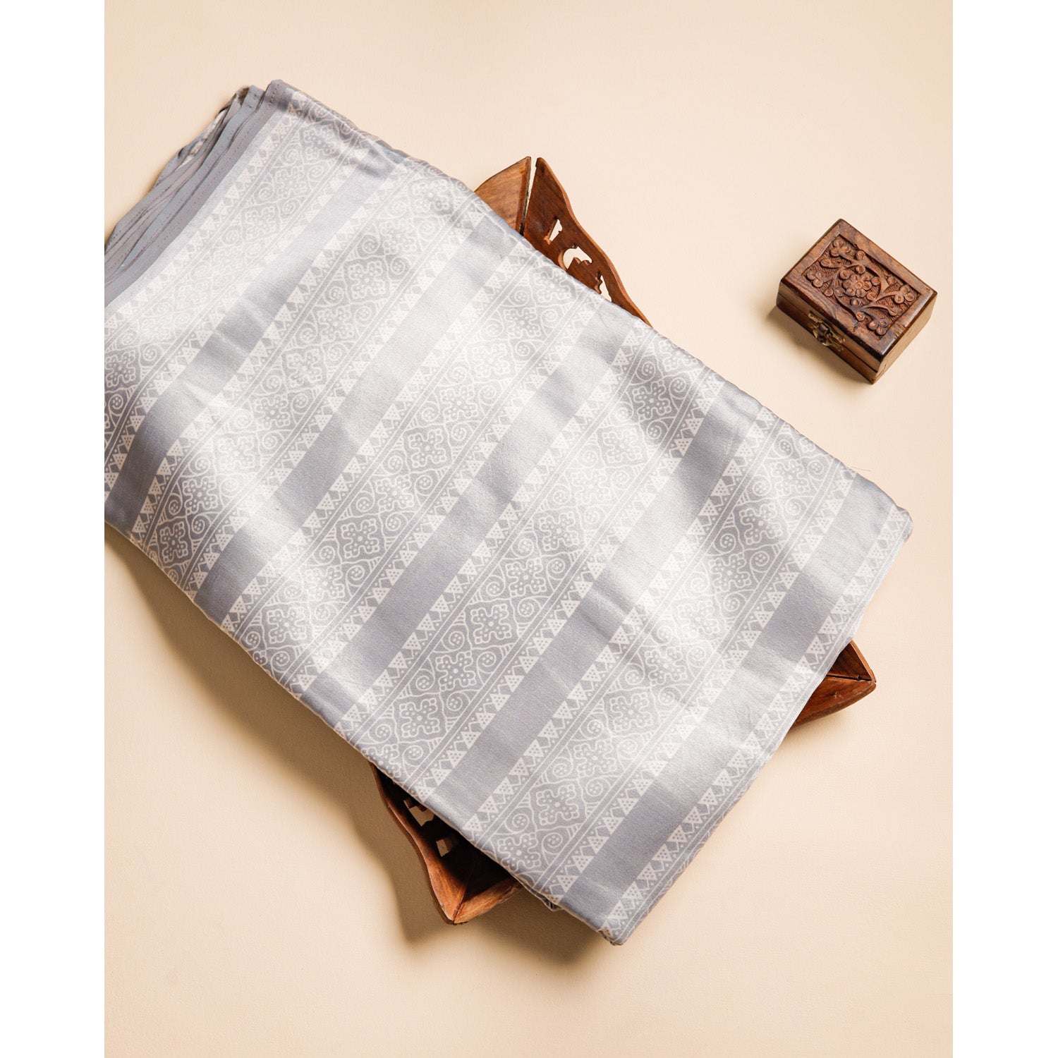 MASHRU SILK PRINTED FABRIC