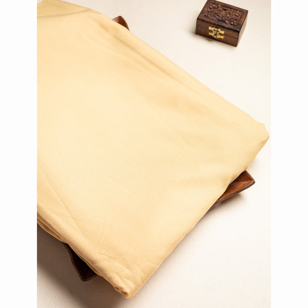 LIGHT PEACH BANANA FIBER SOFT COTTON FABRIC