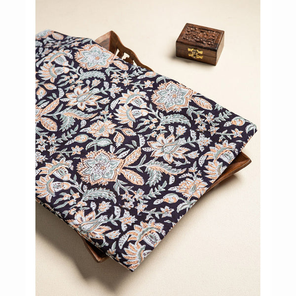 COTTON HANDBLOCK PRINTED FABRIC
