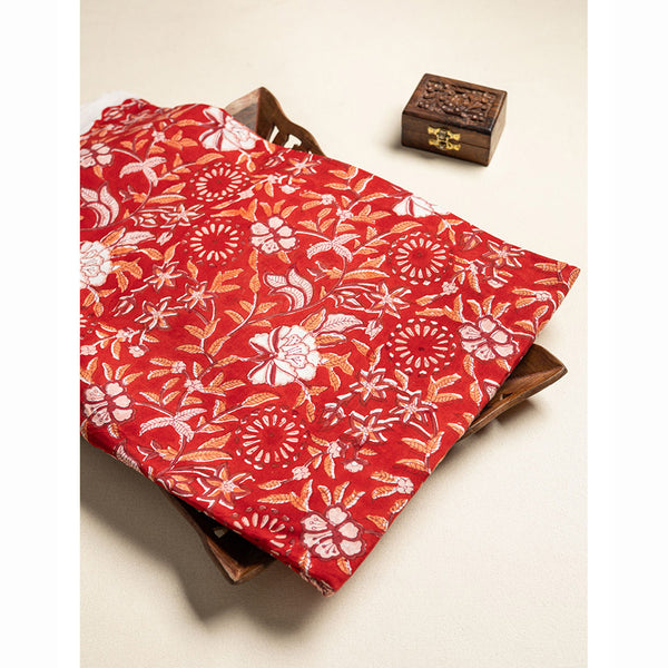 COTTON HANDBLOCK PRINTED FABRIC
