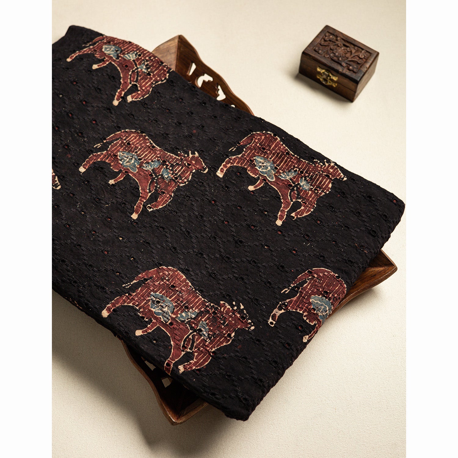 Ajrakh Cotton Hakoba Fabric