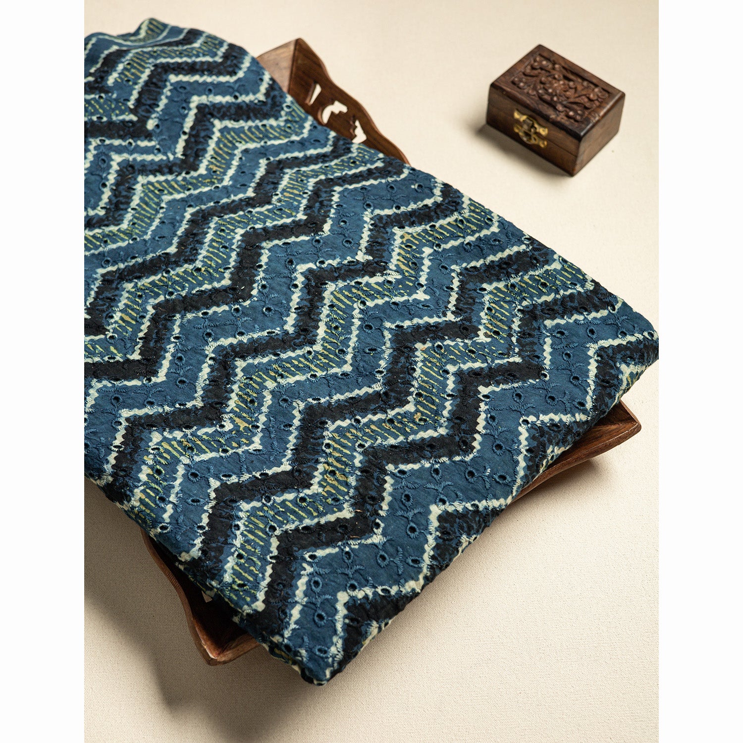 Ajrakh Cotton Hakoba Fabric