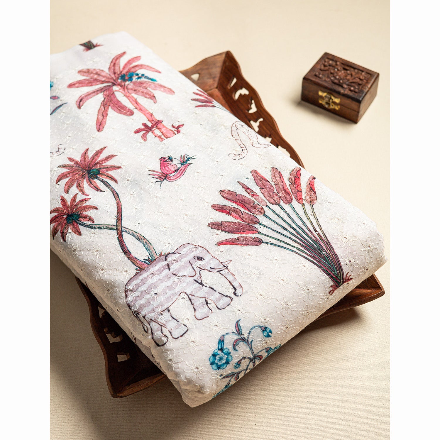 Cotton Hakoba Printed Fabric