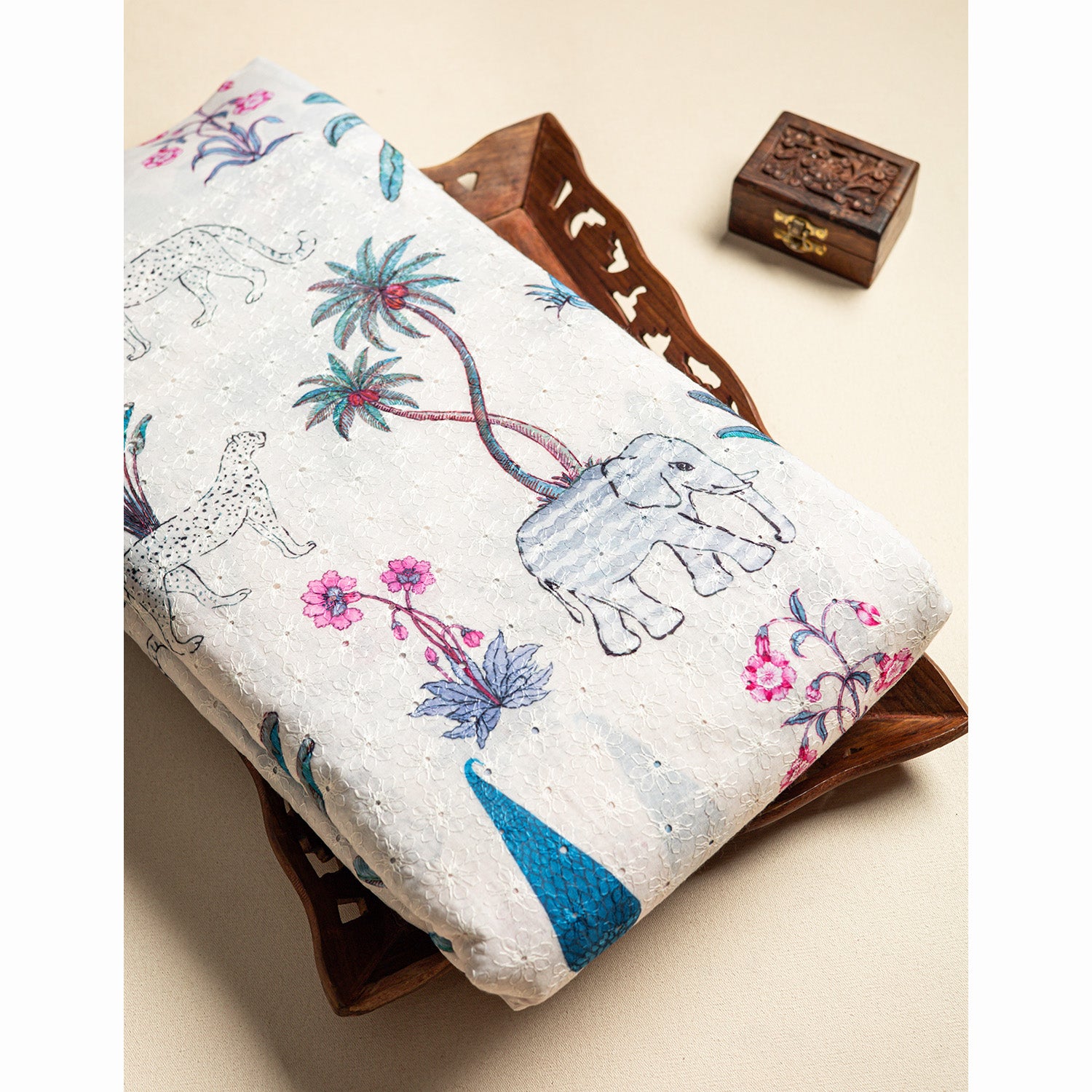 Cotton Hakoba Printed Fabric