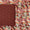 Brick Colour Printed Georgette Satin Saree Set Fabric