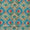 Cotton Linen Feel Pastel Green Colour Mughal Print Fancy Fabric Online R9748DA1