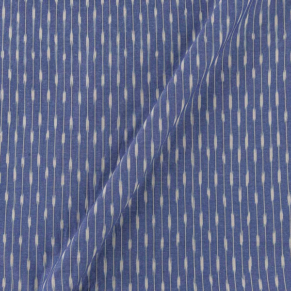 Buy Cotton Ikat Blue Purple Colour Washed Fabric Online S9150A9