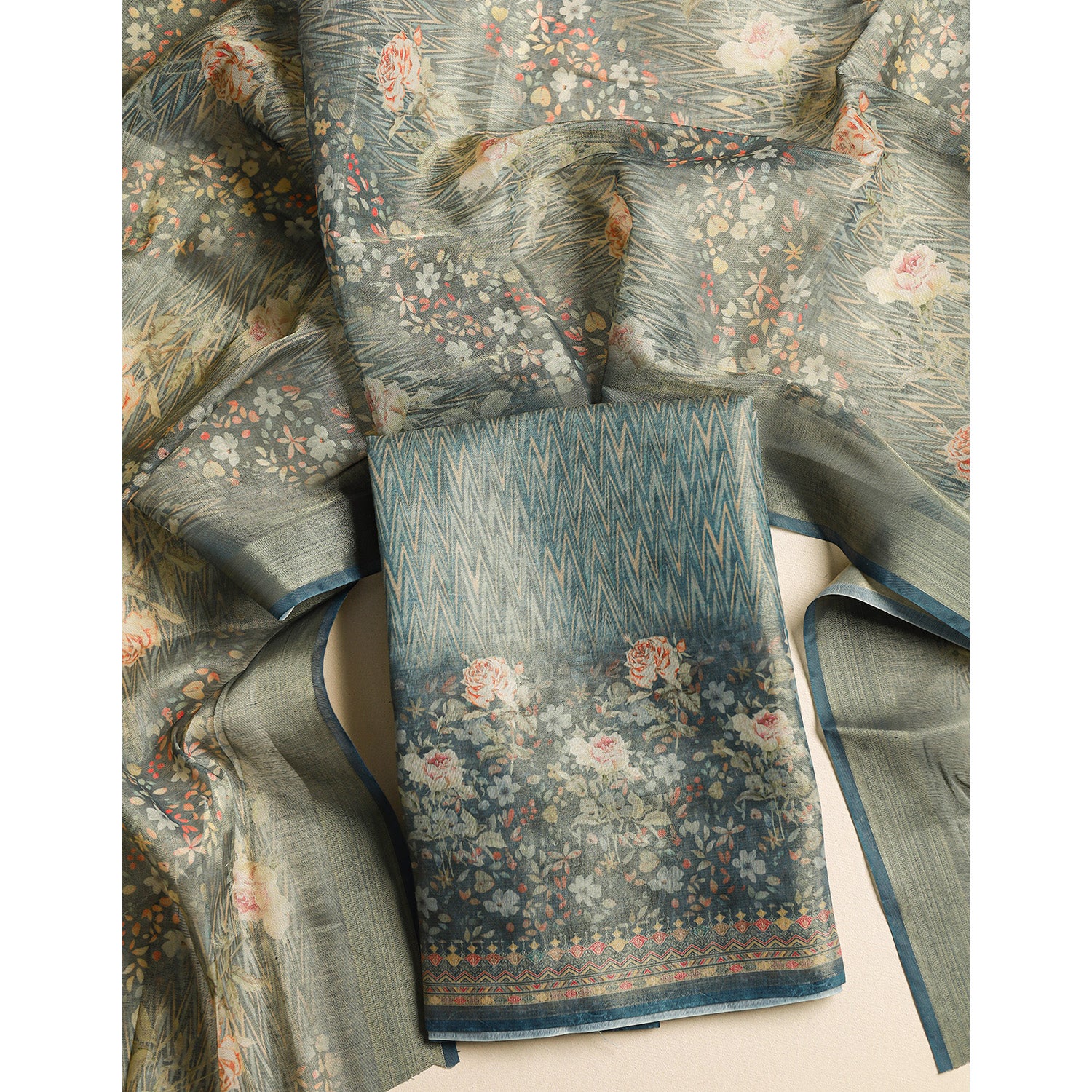 TISSUE 2 PIECE SUIT SET