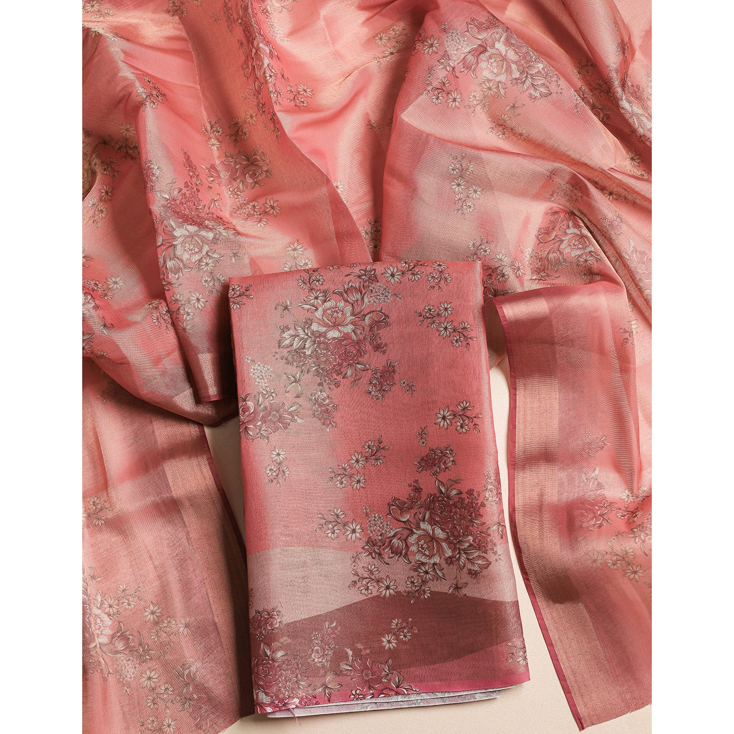 TISSUE 2 PIECE SUIT SET