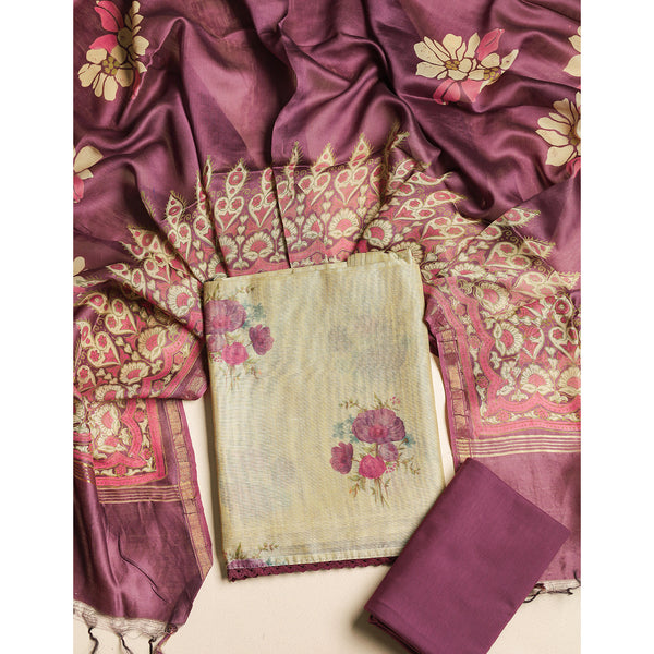 PARAG CHANDERI SILK SUIT SET