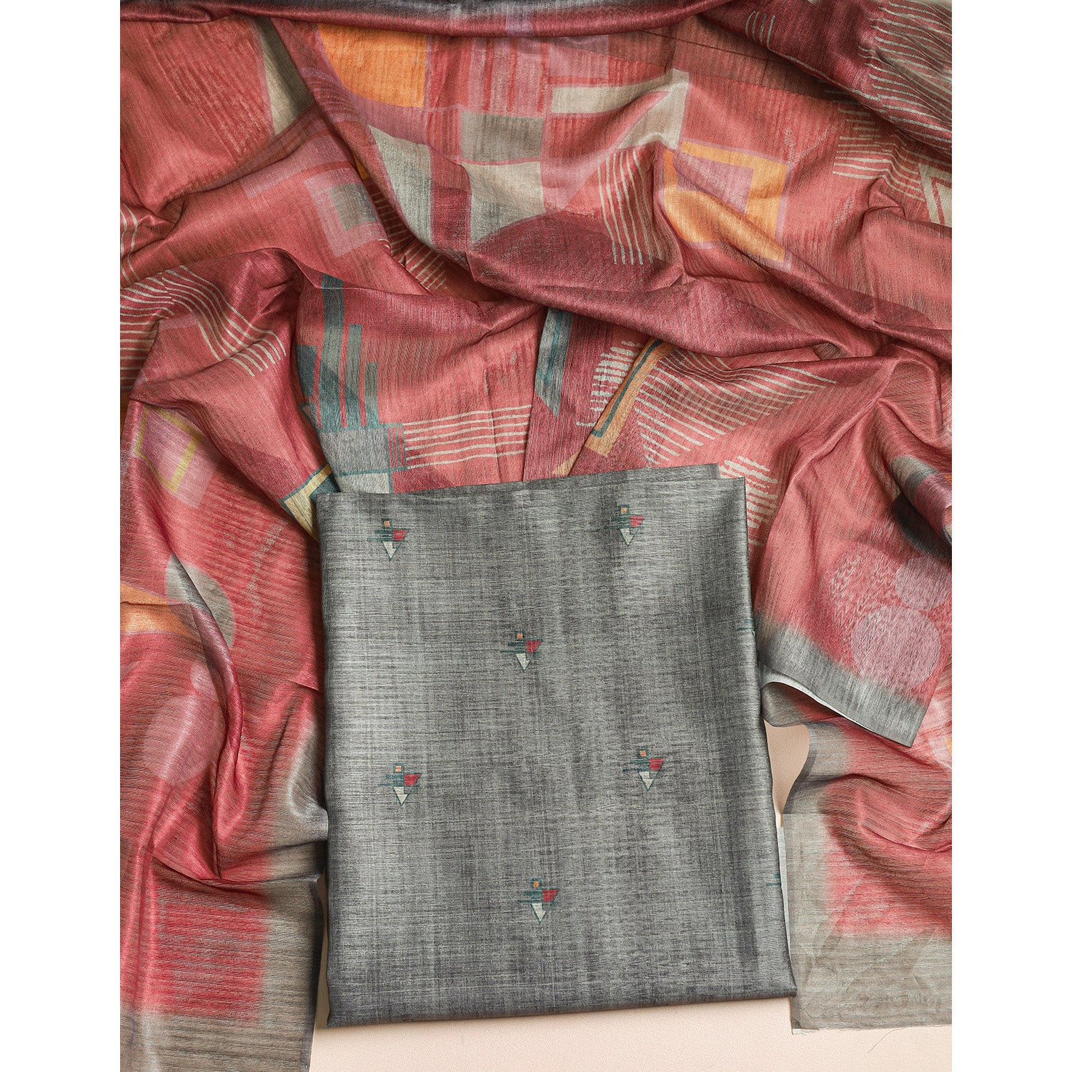 BOHO SILK 2 PIECE SUIT SET