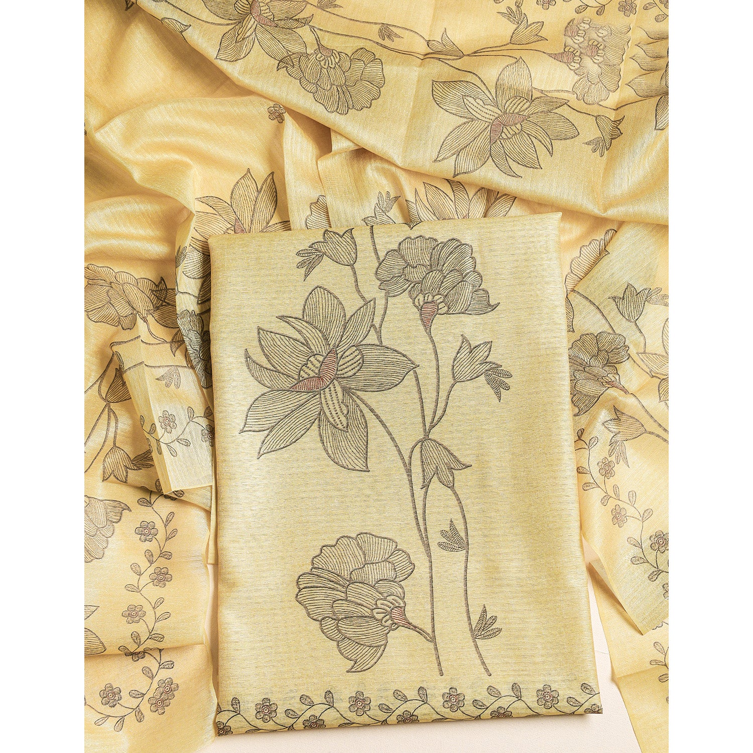 BOHO SILK 2 PIECE SUIT SET