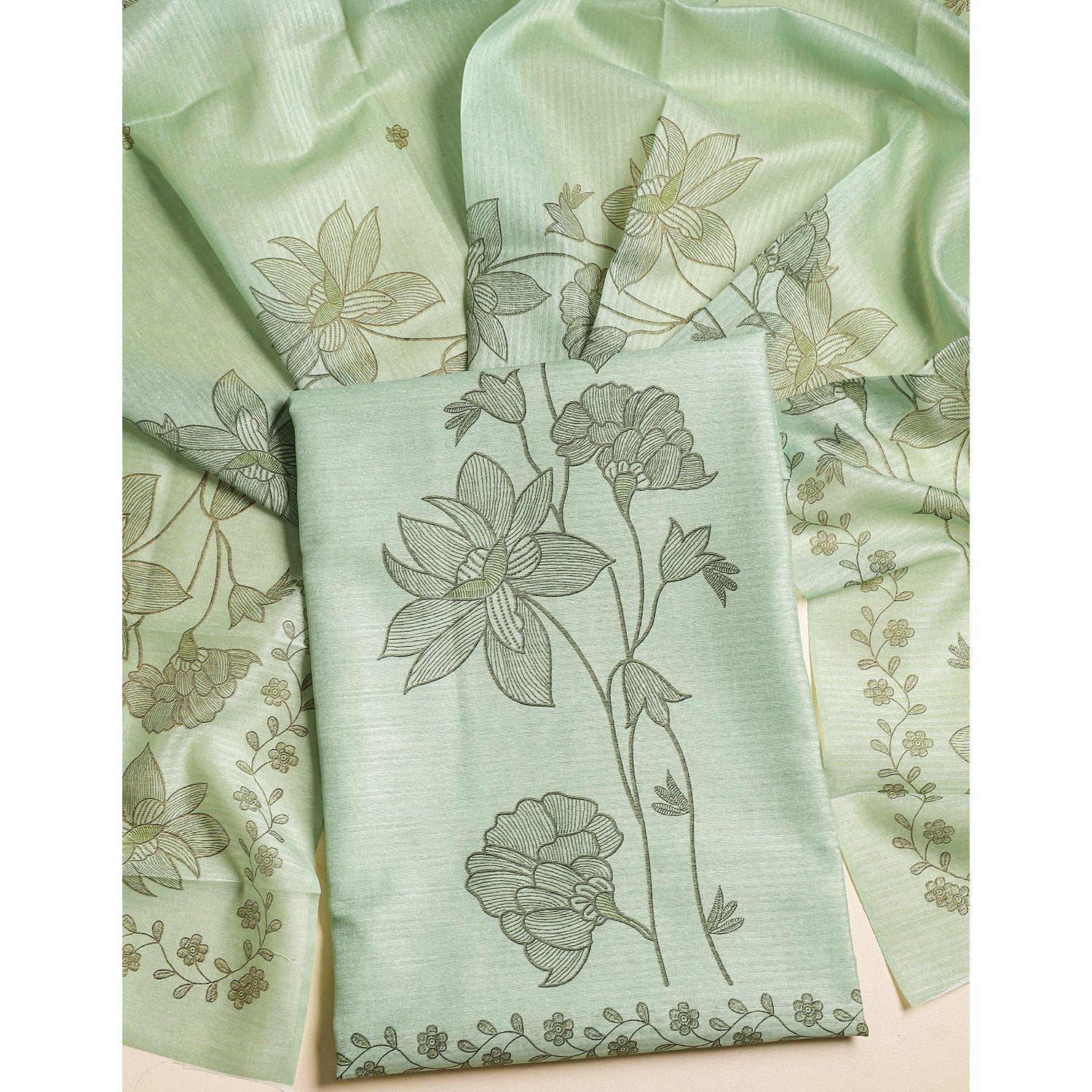 BOHO SILK 2 PIECE SUIT SET