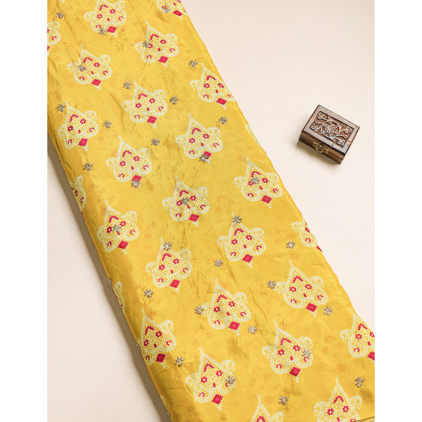 GEORGETTE EMBROIDERED FABRIC