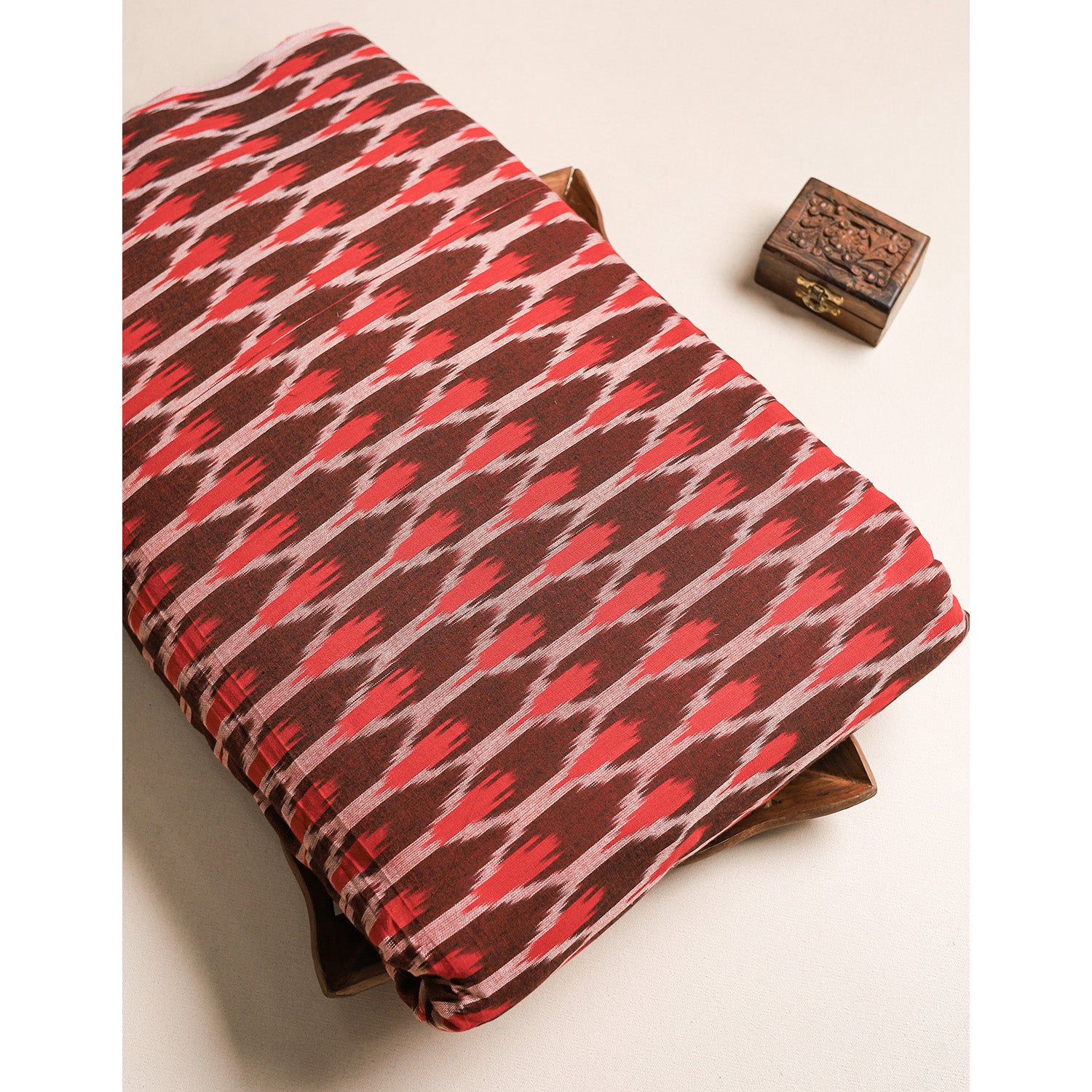 COTTON WOVEN IKAT FABRIC