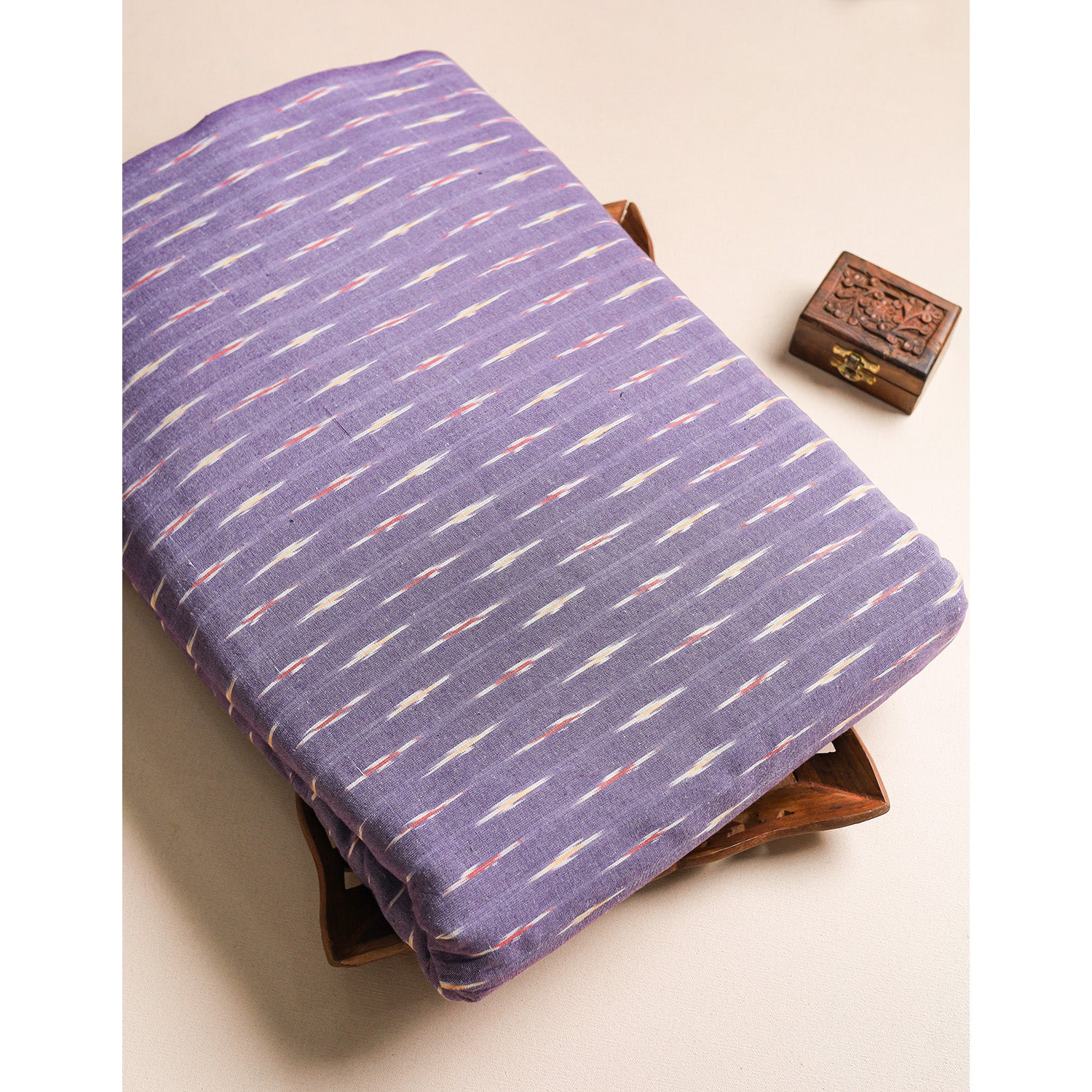 COTTON WOVEN IKAT FABRIC