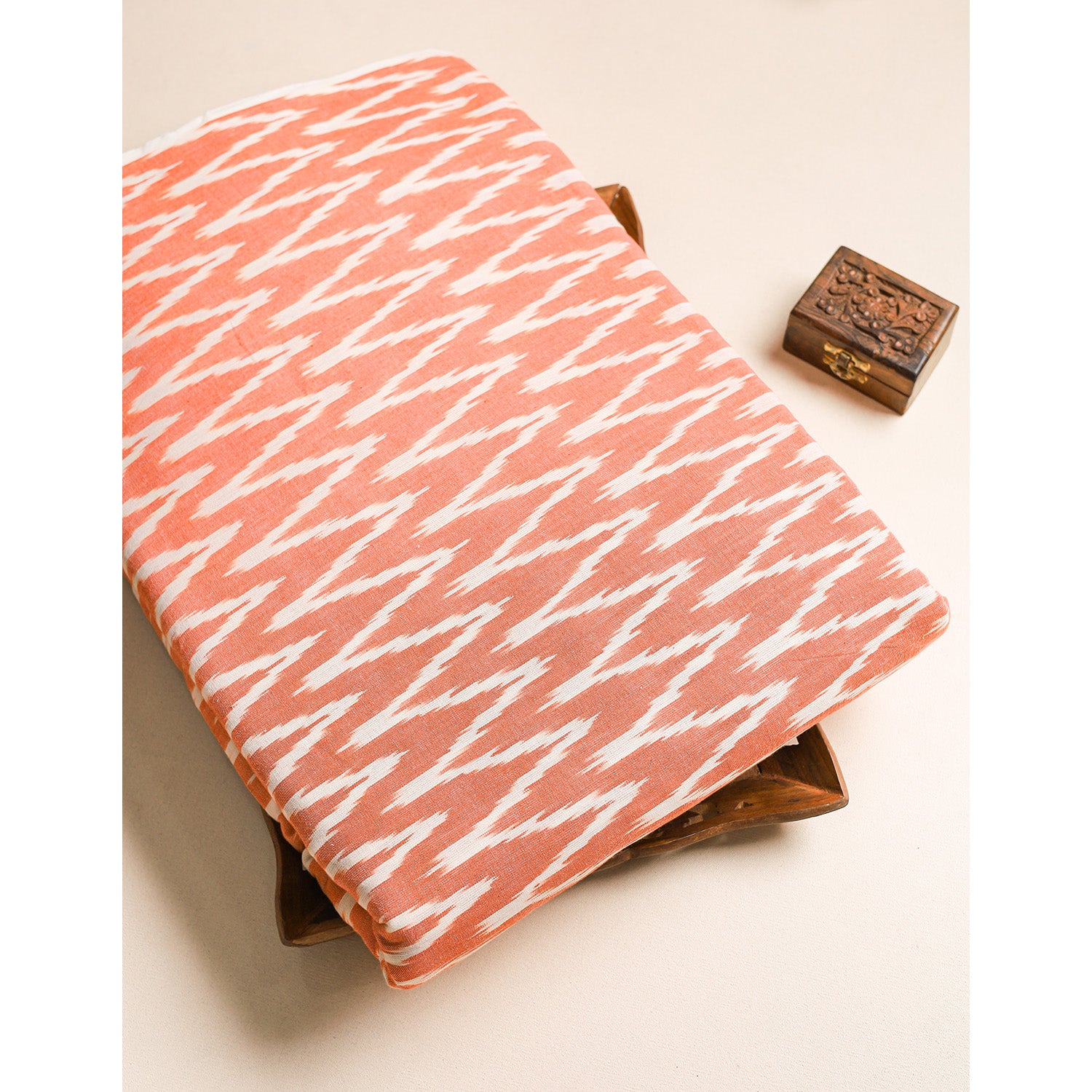 COTTON WOVEN IKAT FABRIC