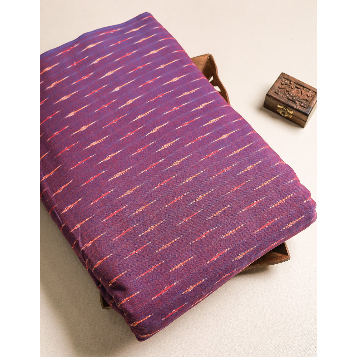 COTTON WOVEN IKAT FABRIC