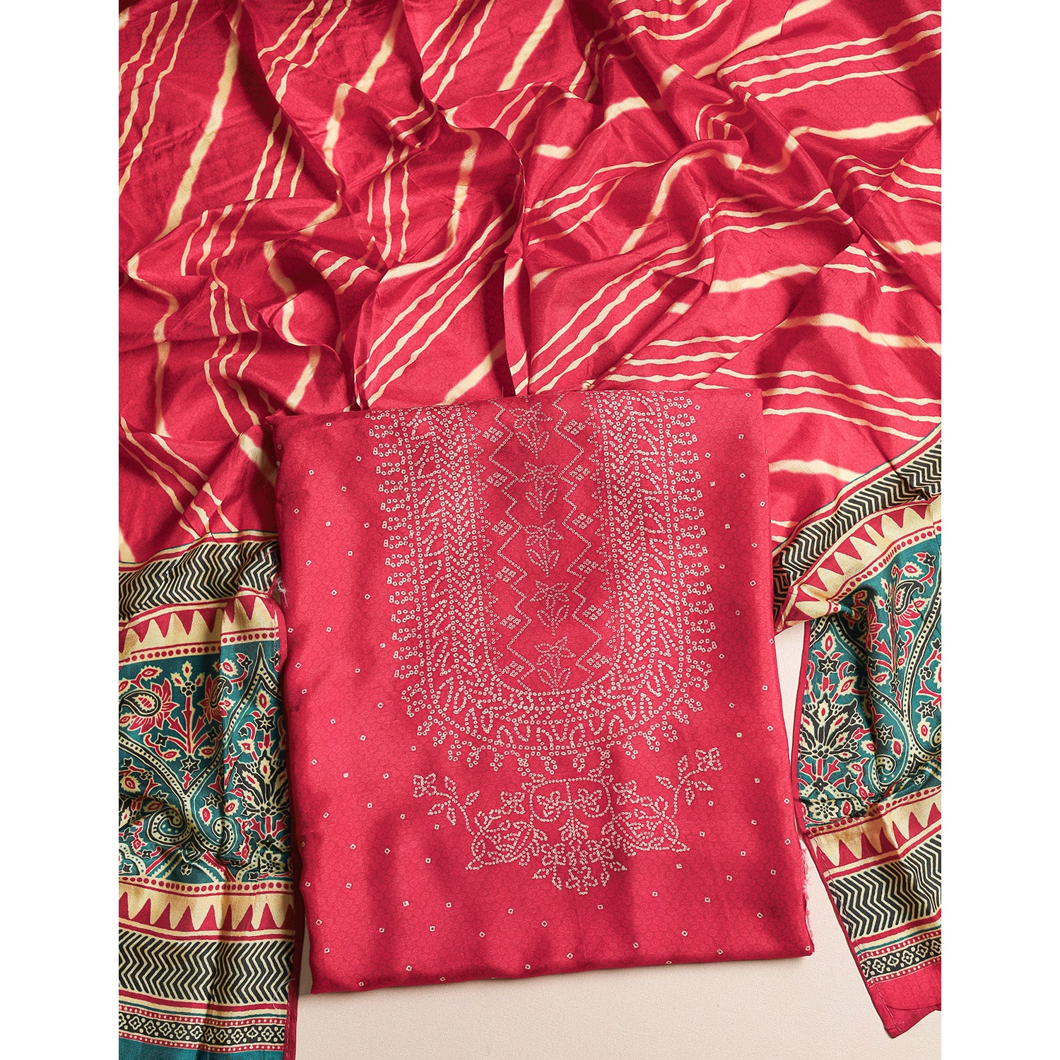 DOLA SILK 2 PIECE SUIT SET