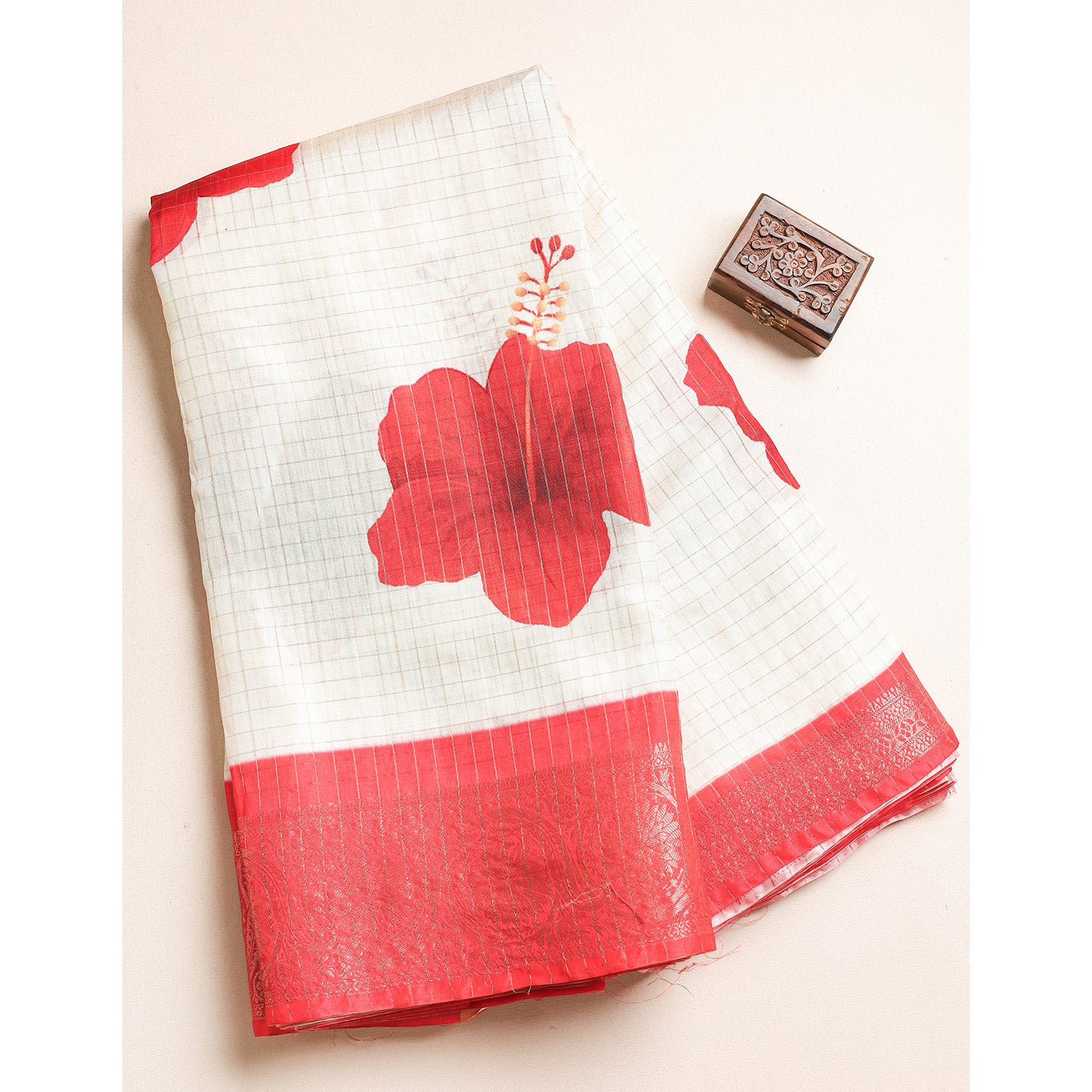 DOLA SILK BORDER FABRIC