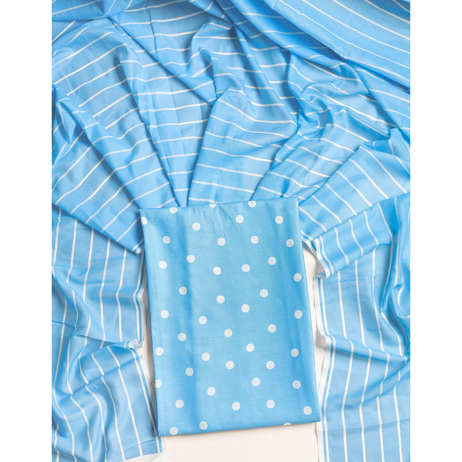 COTTON 2 PIECE SUIT SET