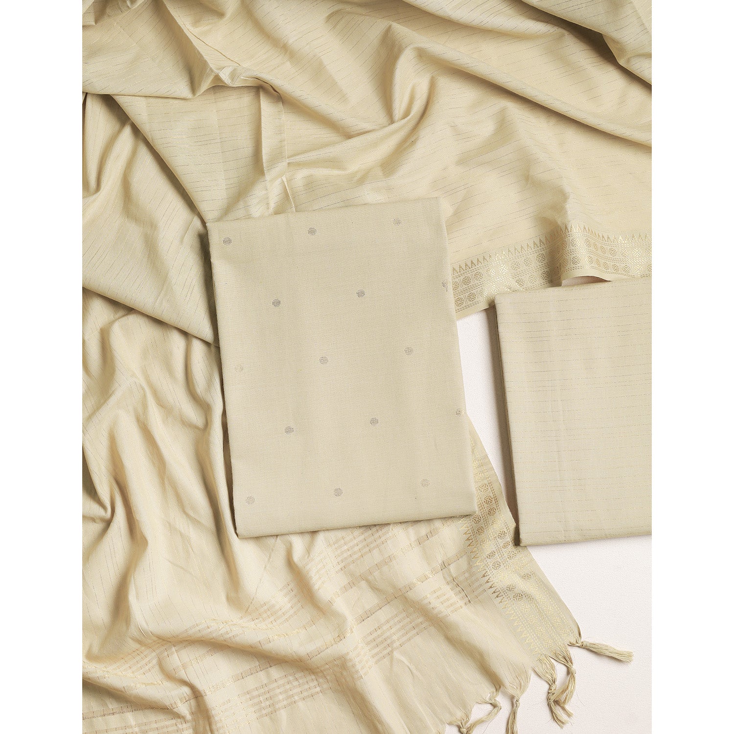 COTTON WOVEN SUIT SET