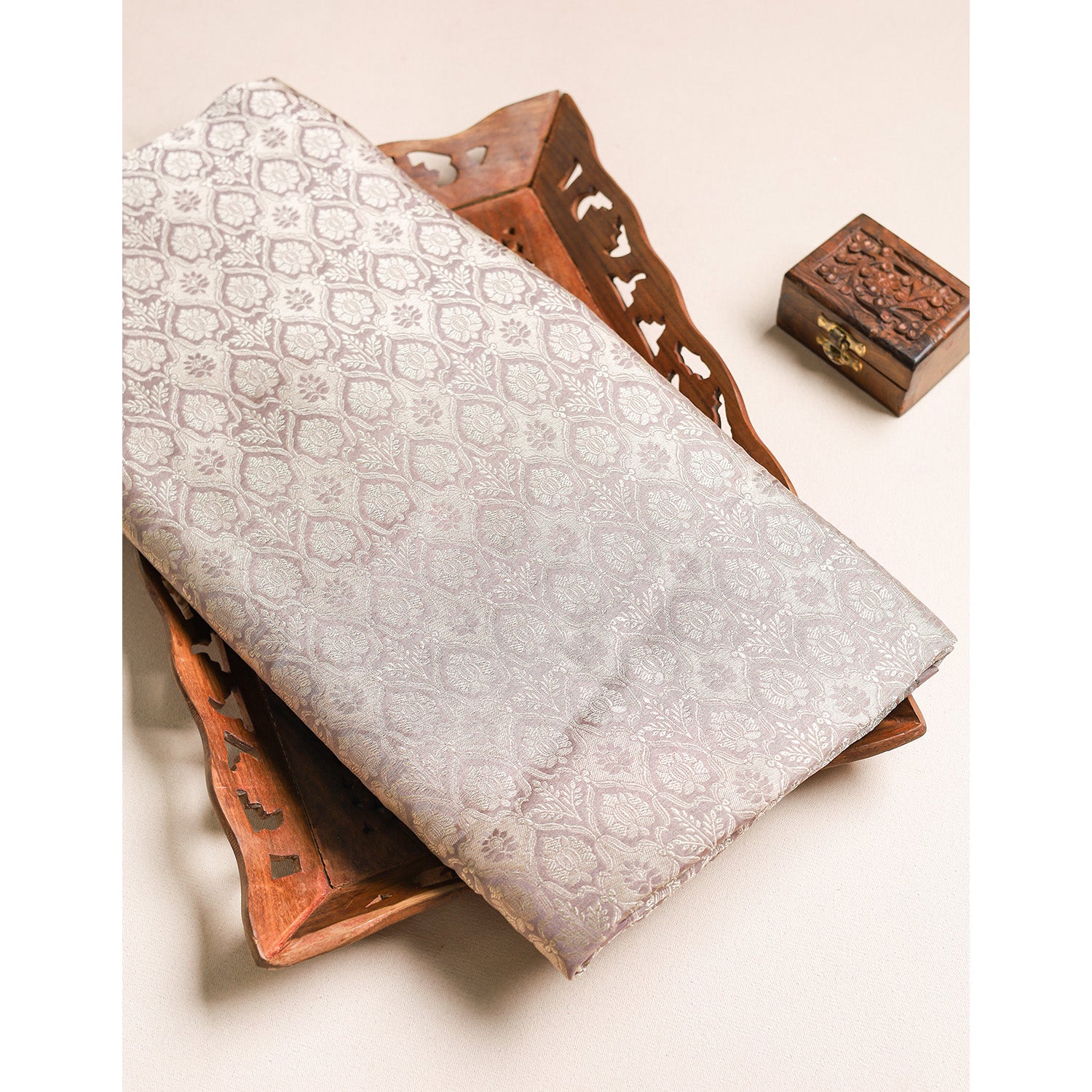 PURE BANARASI KATAN SILK FABRIC