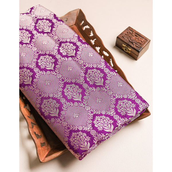 PURE BANARASI KATAN SILK FABRIC