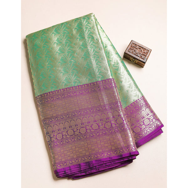 BANARAS TISSUE BORDER FABRIC