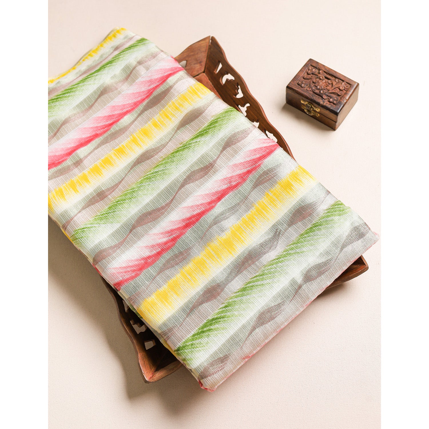 KOTA BRUSH PAINTED FABRIC