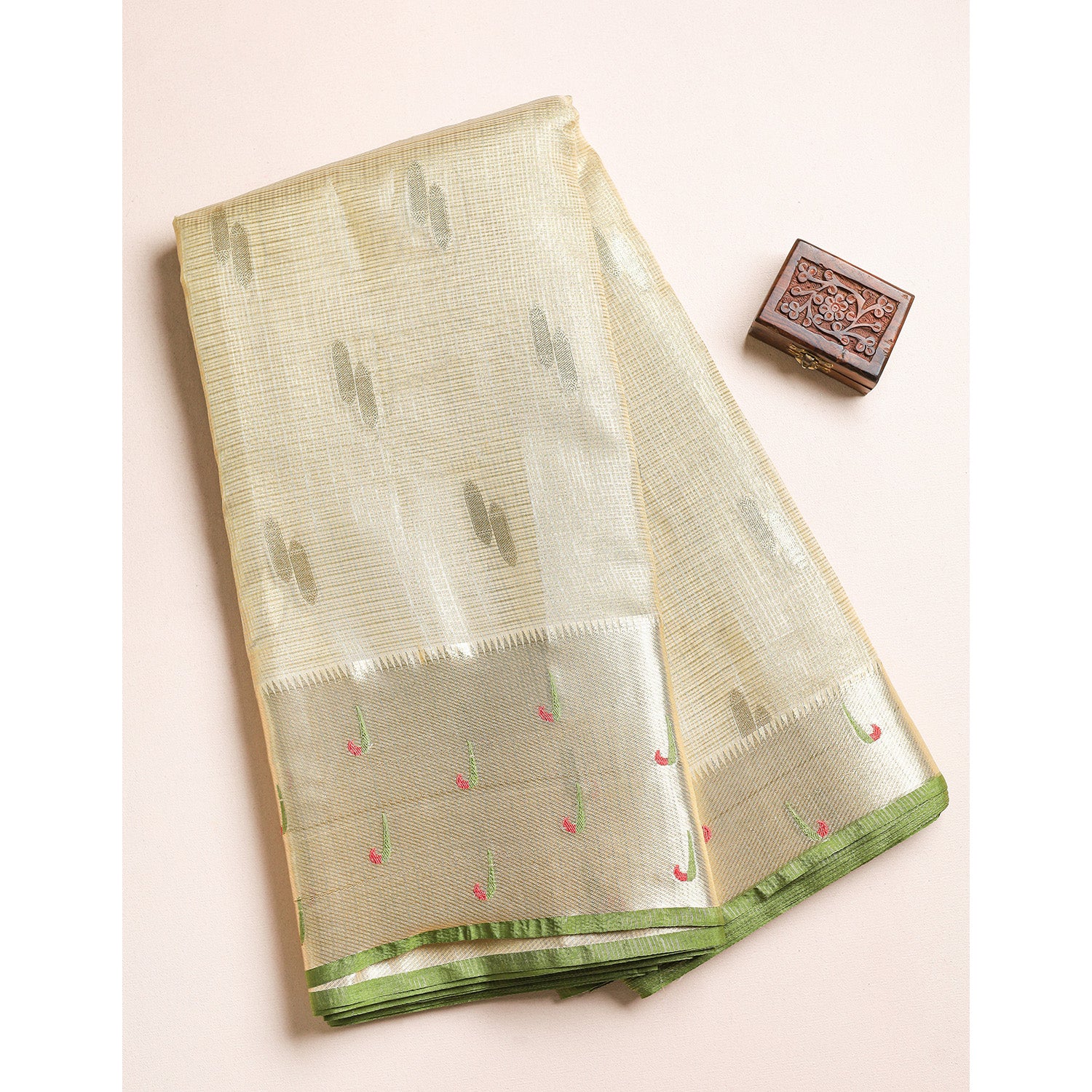 PAITHANI BROCADE SILK BORDER FABRIC