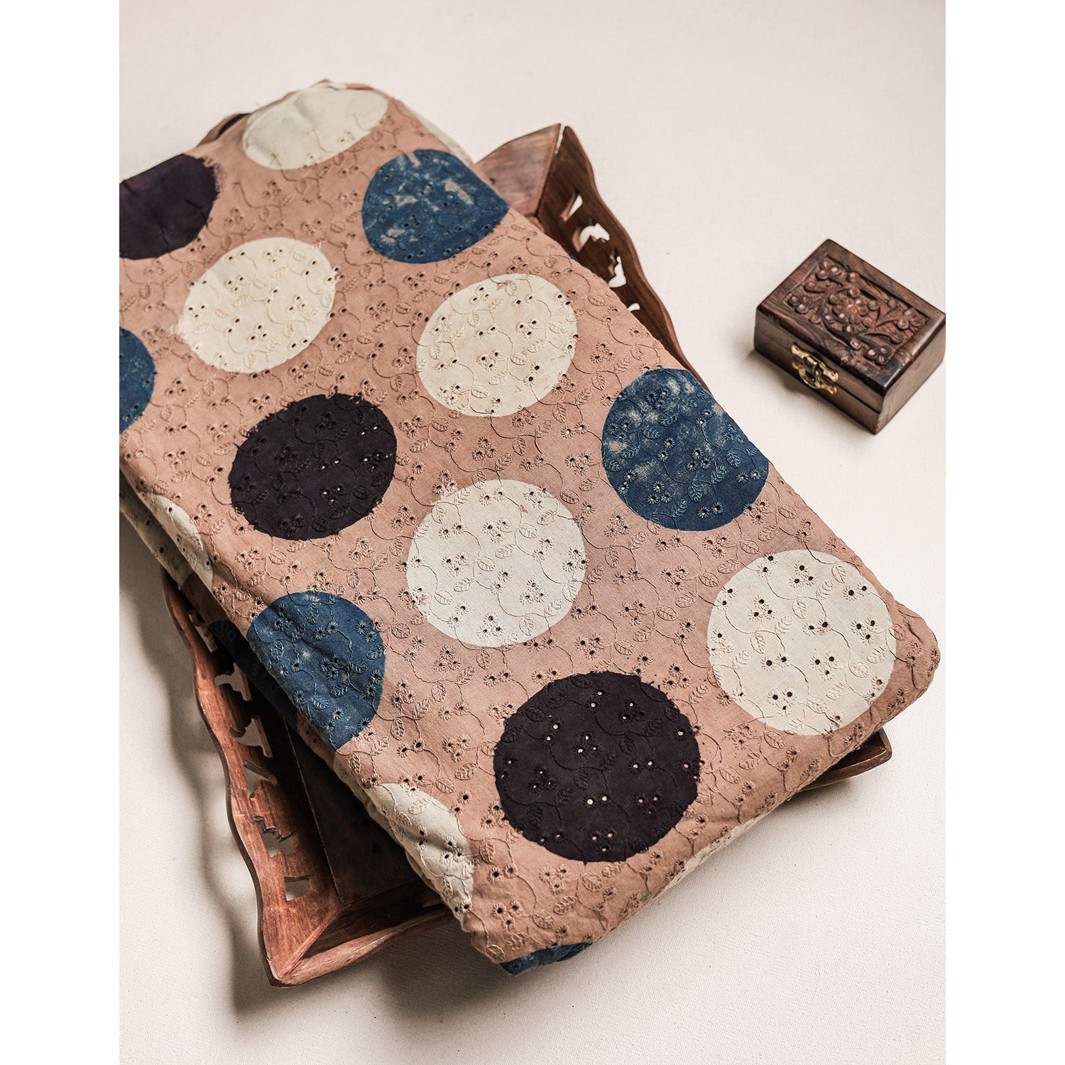 Pure Ajrakh Cotton Hakoba Fabric