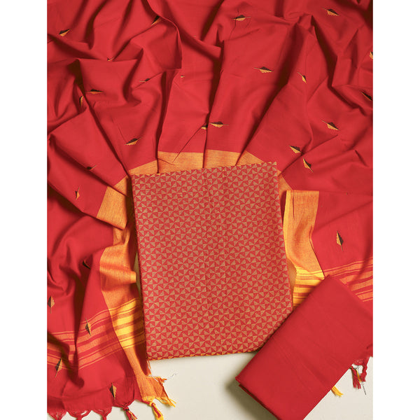 COTTON HANDLOOM SUIT SET