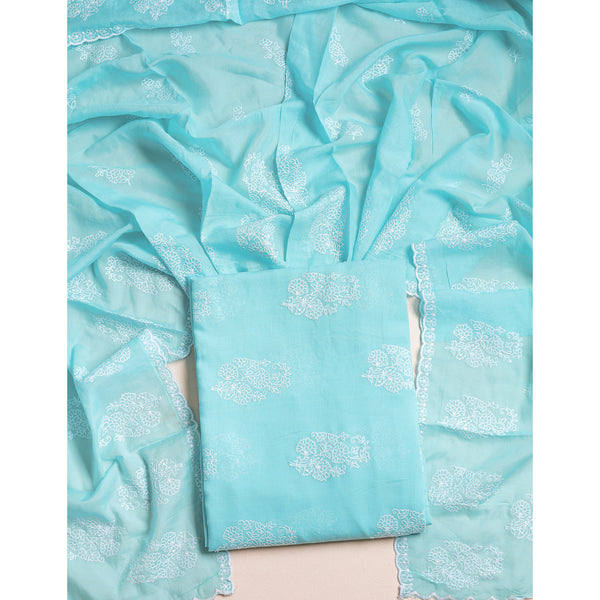 MALAI CHANDERI 2 PIECE SET