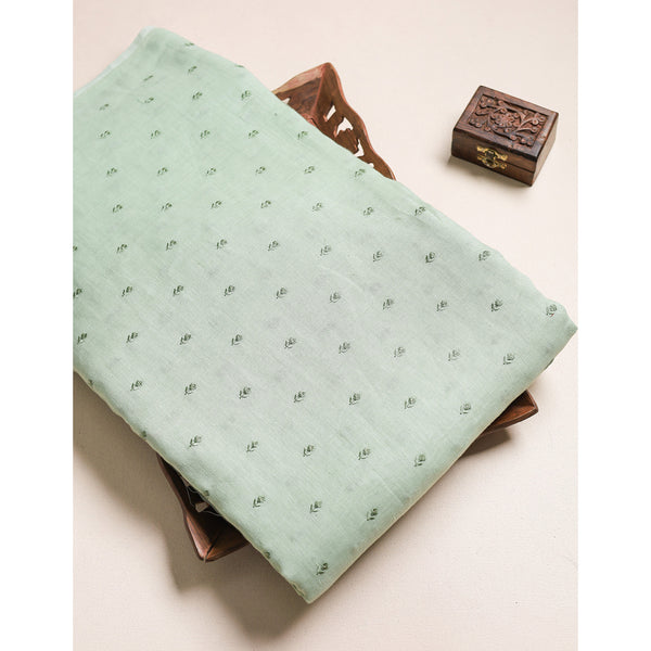 LINEN EMBROIDERED FABRIC