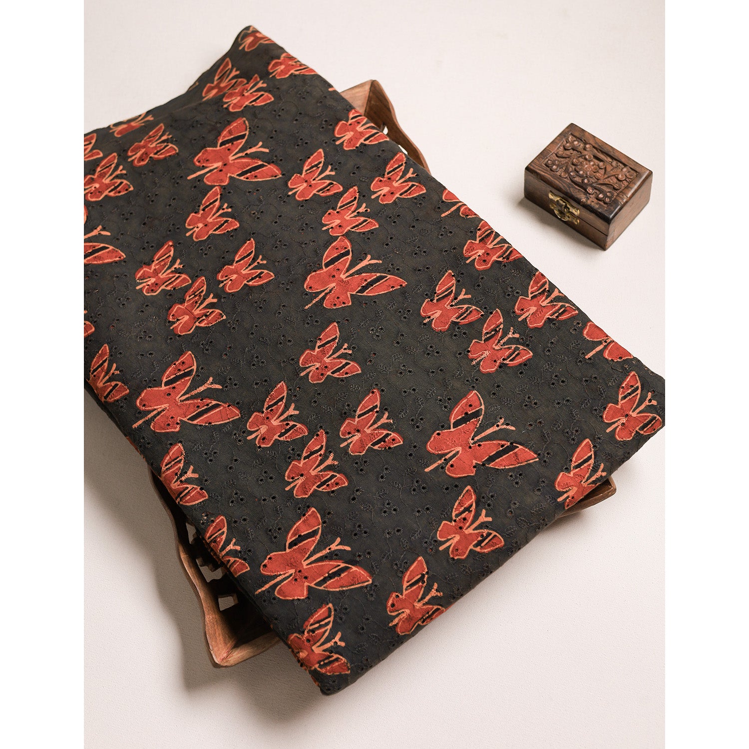 Ajrakh Cotton Hakoba Fabric