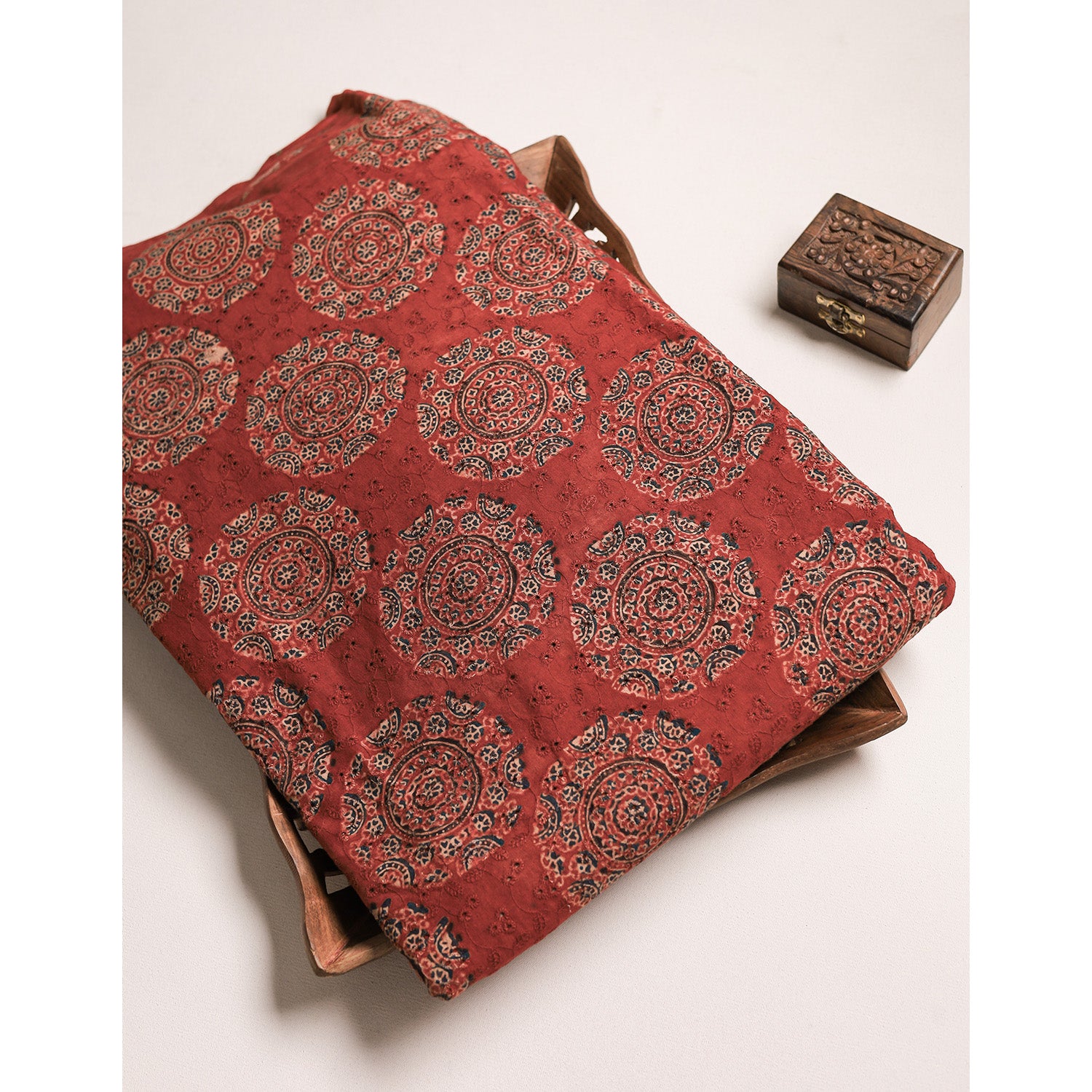 Ajrakh Cotton Hakoba Fabric