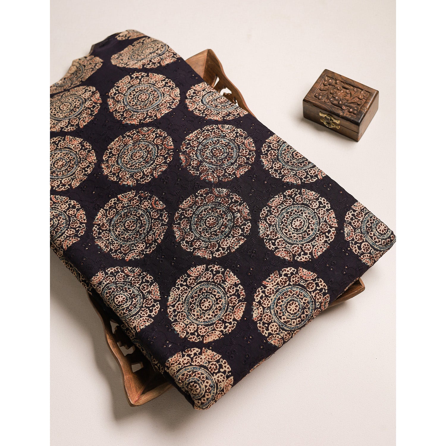 Ajrakh Cotton Hakoba Fabric