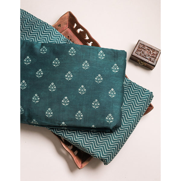 MUL CHANDERI PRINTED FABRICS