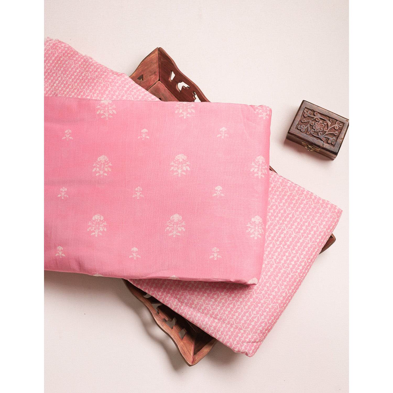 MUL CHANDERI PRINTED FABRICS