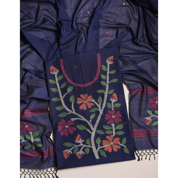 PURE COTTON JAMDHANI SUIT SET