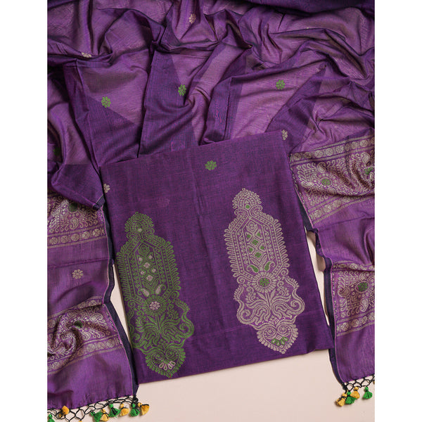 PURE COTTON JAMDHANI SUIT SET